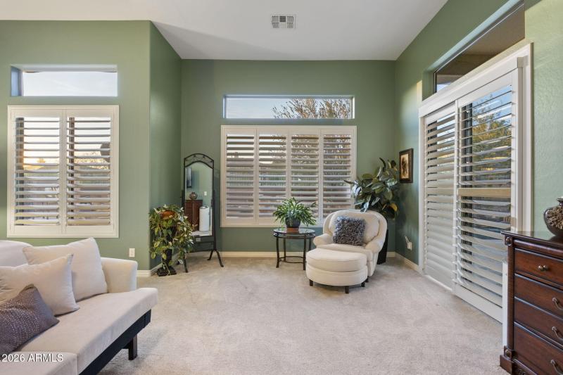 Primary Suite Sitting Area