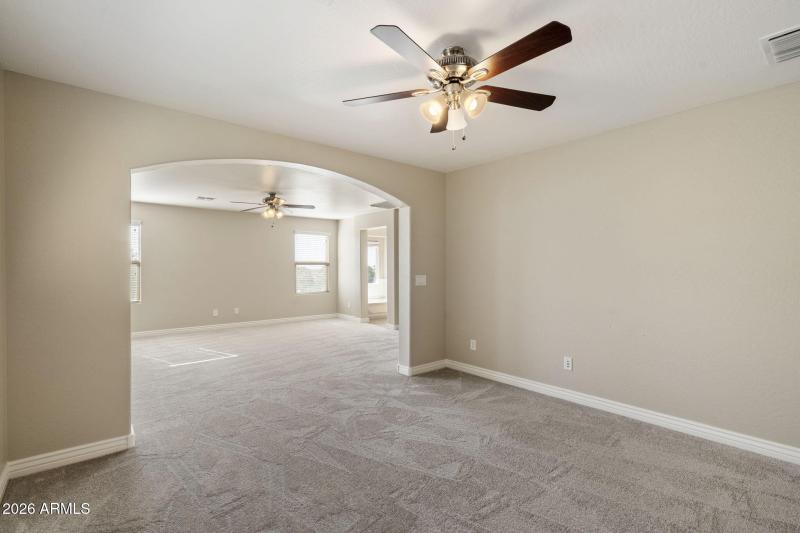 Primary Bedroom w/ sitting room
