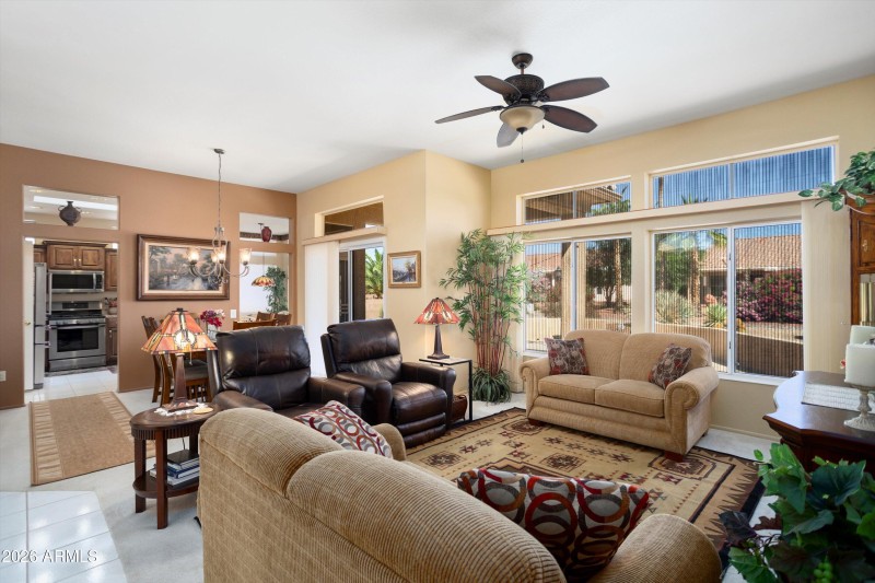 Living Room thru to Dining Room