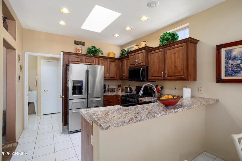 Efficient & Nicely Appointed Kitchen