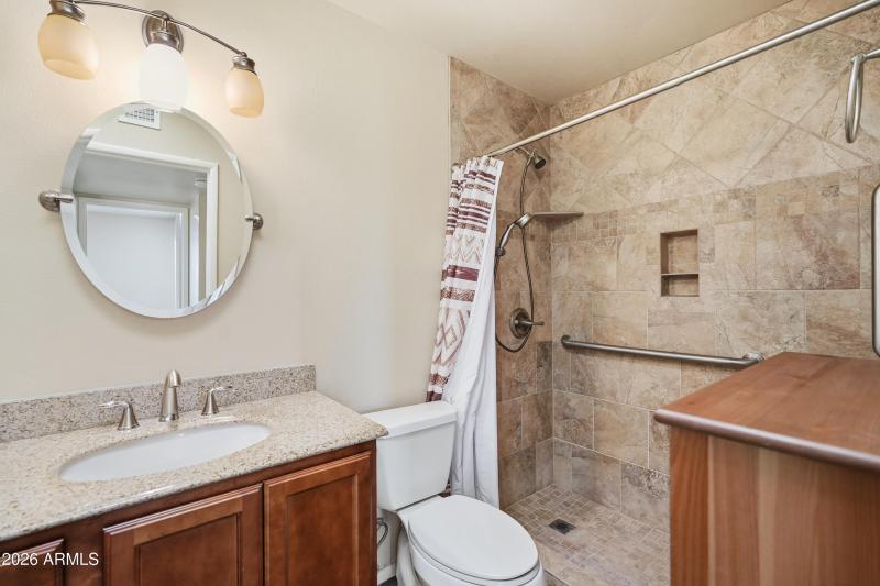 Renovated Bath #2 w step-in shower