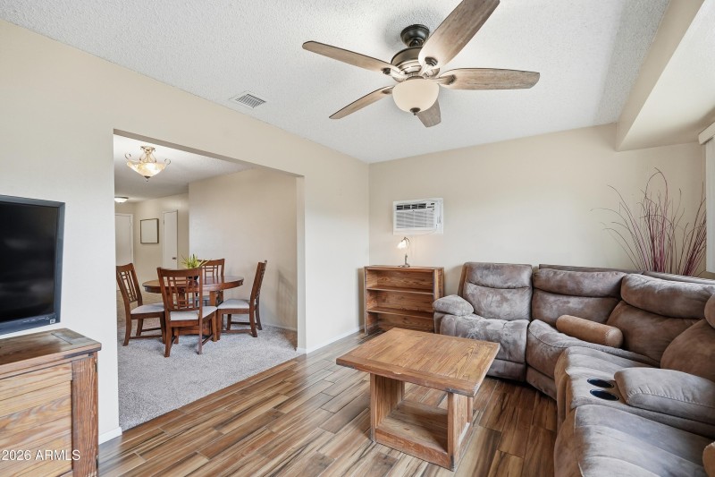 Family Room view toward DINING