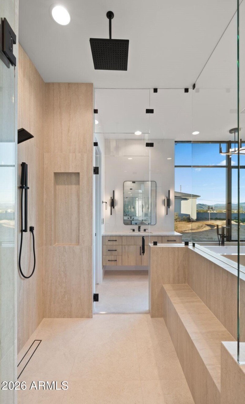 Huge Walk-In Shower