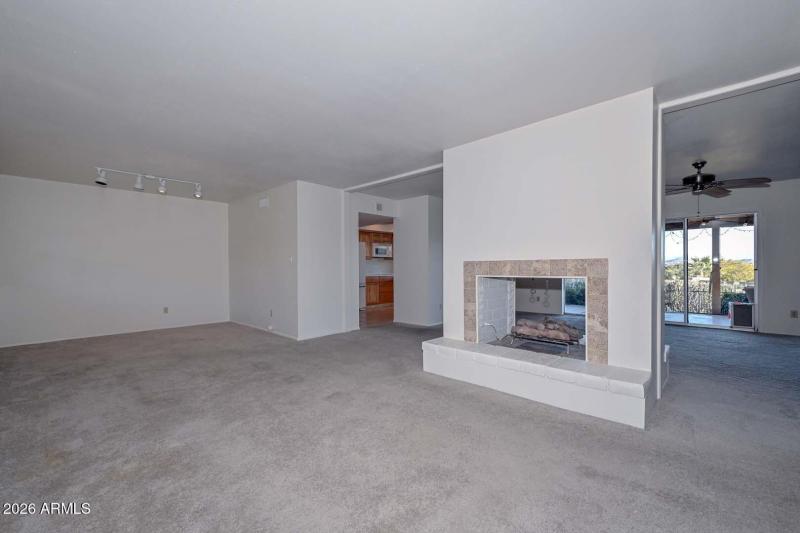 Living Room-Fireplace