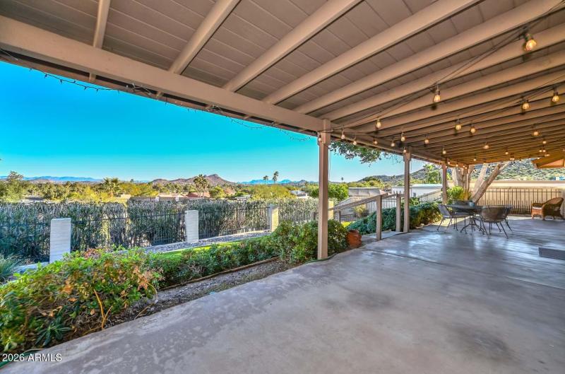 Covered Patio Backyard