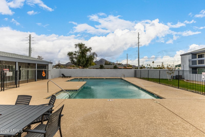 Sparkling Community Pool