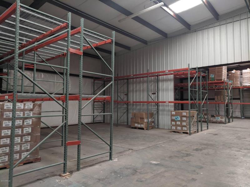 Warehouse storage area