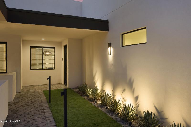 Close Up Of 1 - 3 Bedroom Entrance