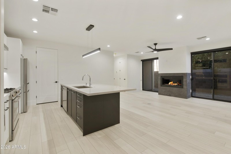 Unit A - Living Room