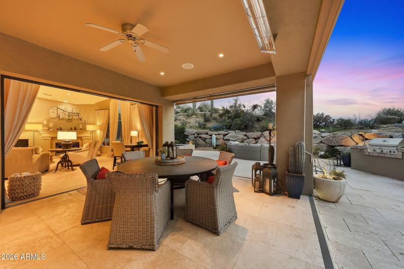 Heated Covered Patio