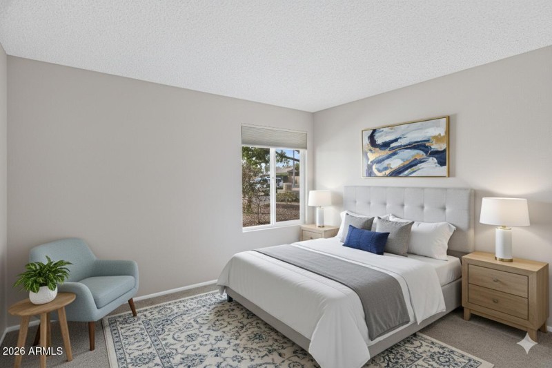 bedroom 2 with virtual