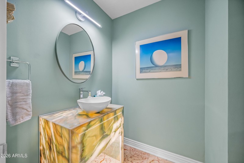 Designer Powder Room