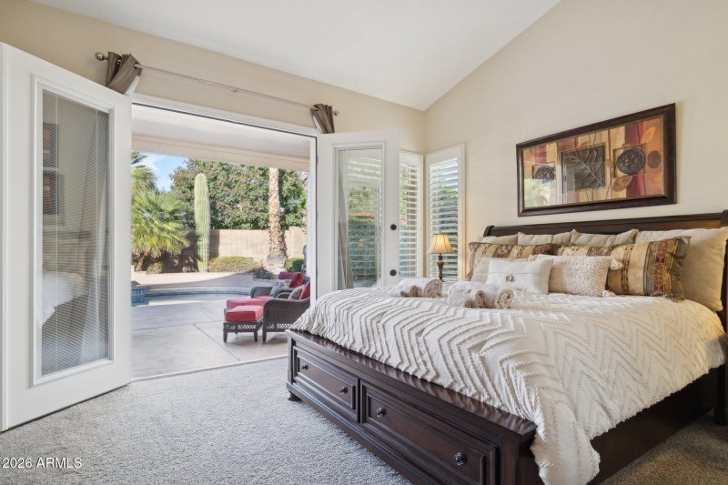 Views into Back Yard