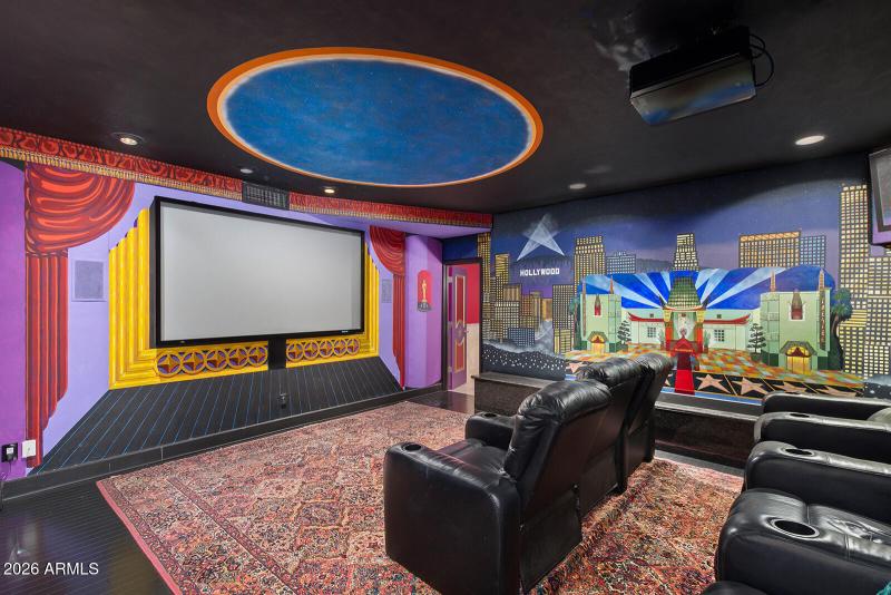 VERY COOL MOVIE THEATER ROOM