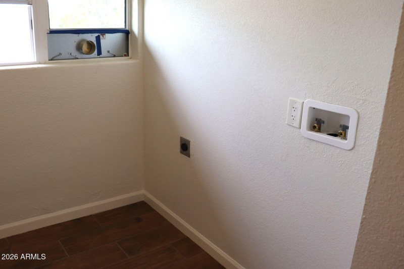 Laundry area in Primary bedroom