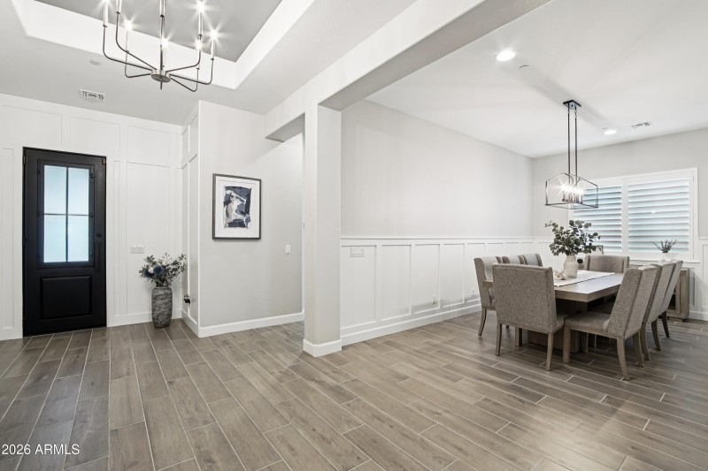 Front Entry/Dining area