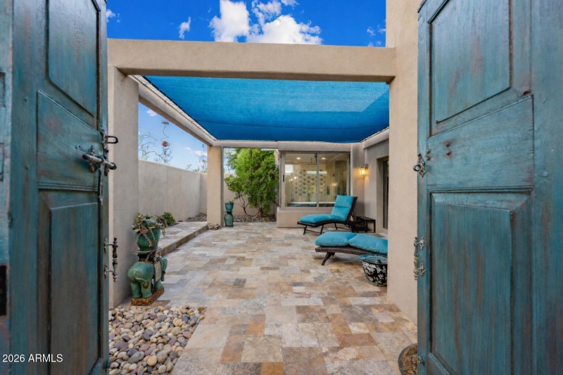 Entrance into Tranquil Retreat