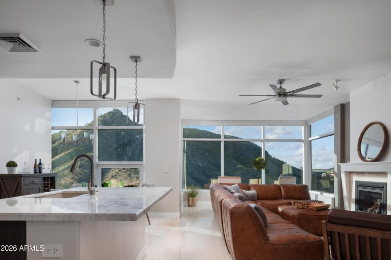 Open-Concept Living Area