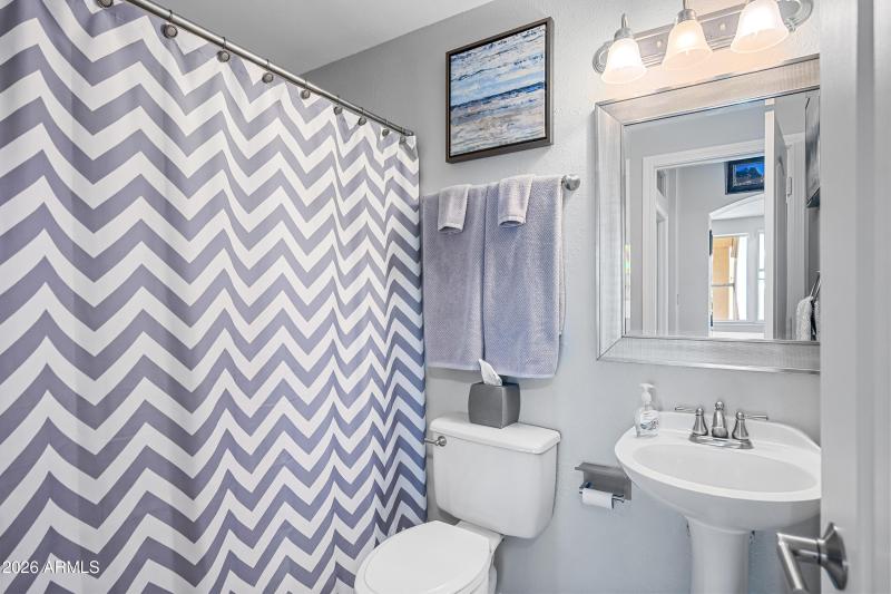 First floor full bath