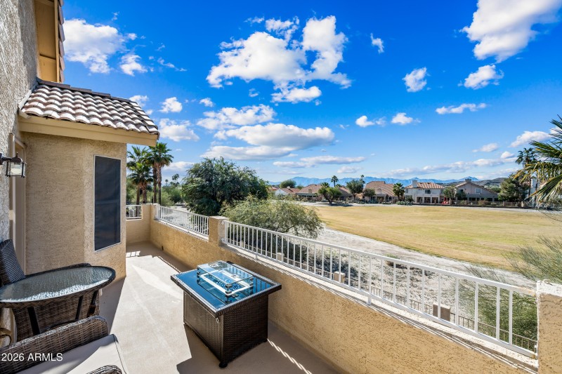 Primary balcony view