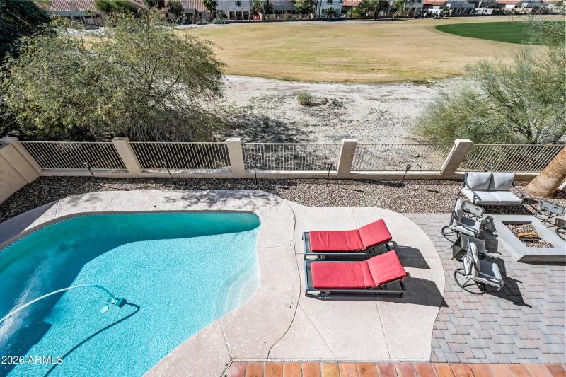 View from primary balcony