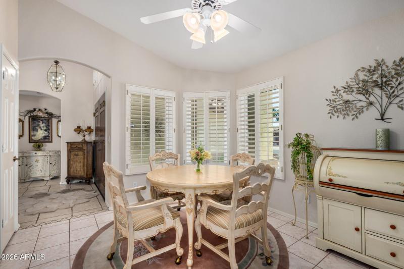 Dining Area - Tons of Natural Light!