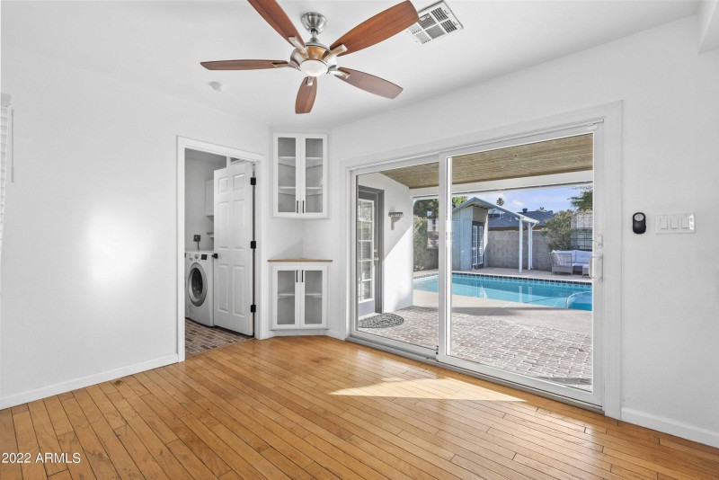 Dining Area outside Office backyard