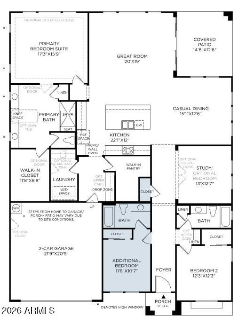 Skybrook Floorplan Lot 383