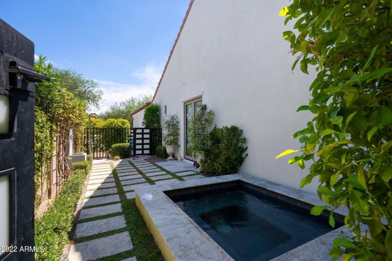 Private Spa outside Primary Suite