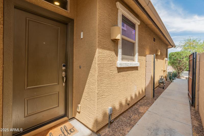 Entrance to guest quarters