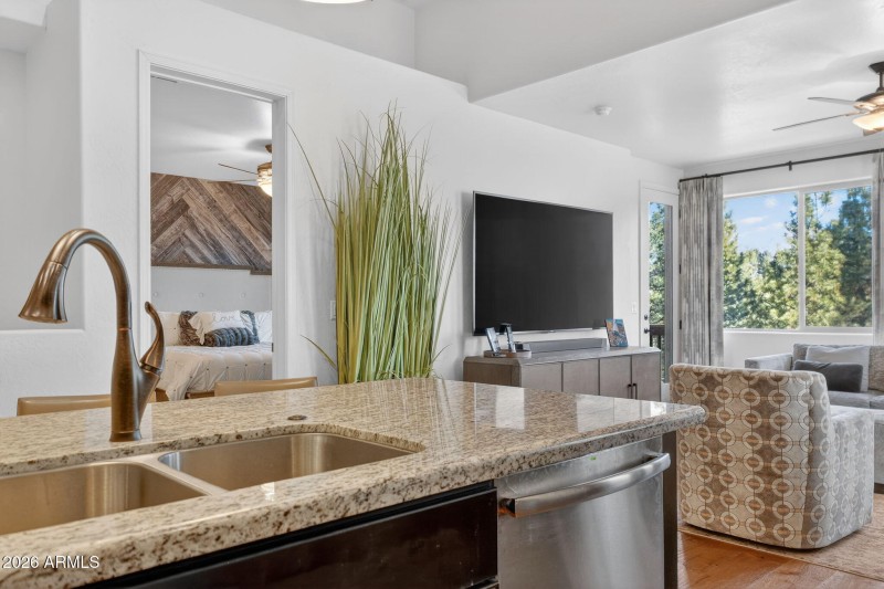 Spacious open floorplan