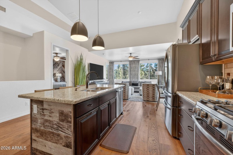 Open concept floorplan