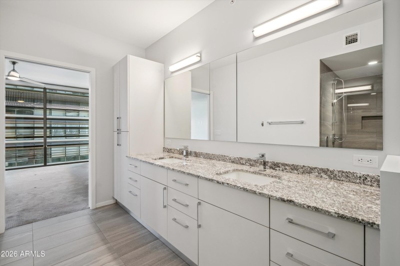 Elegant Dual Vanity in Primary Bathroom