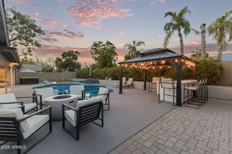 Recently painted Gazebo