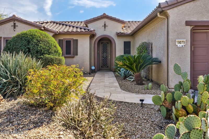 Front entry Welcomes you