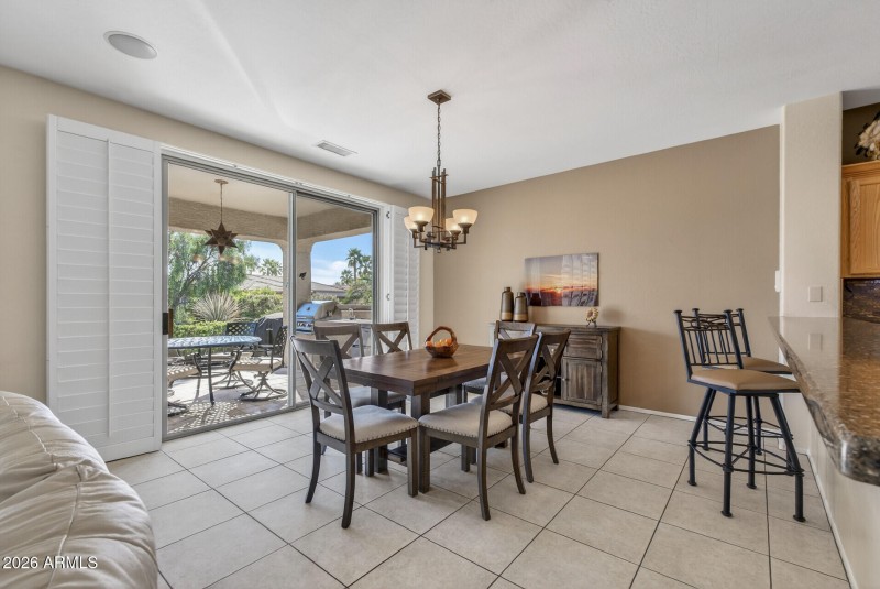 Dining Opens to Patio