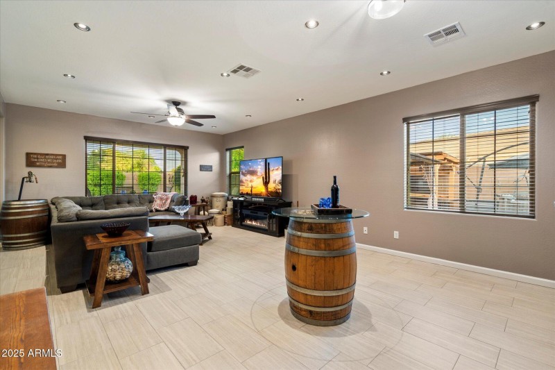 Spacious Open Living Area