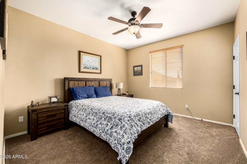 Guest bedroom on main floor