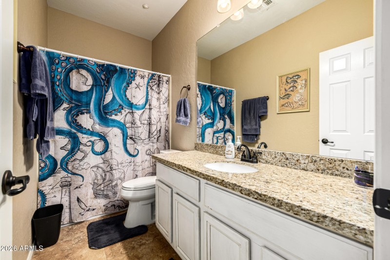 Guest bath on main floor