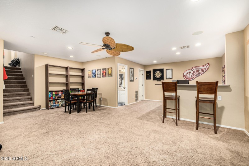 Basement bar/family room