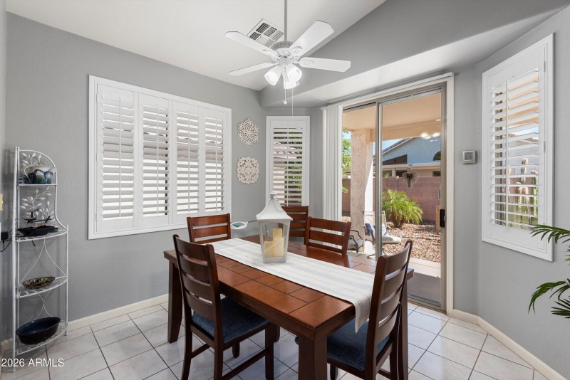 Closer View of Dining Room