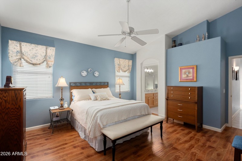 Primary Bedroom to the West