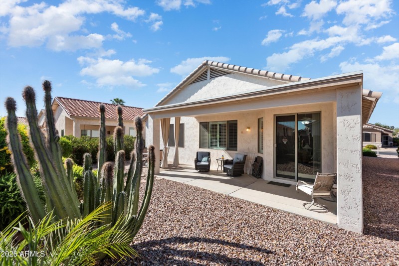 Looking Back at the House