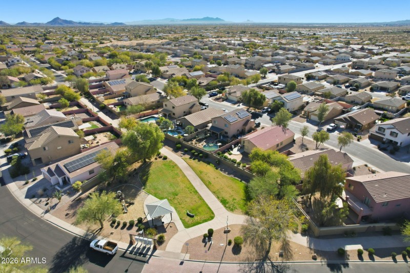 Aerial Community Park