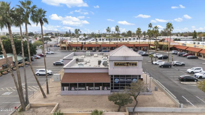 West facing low altitude