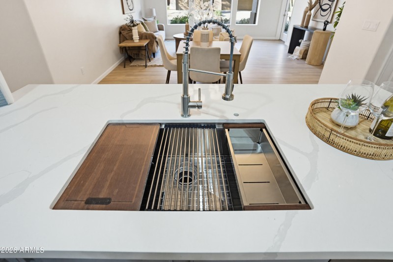 Kitchen Sink Workstation