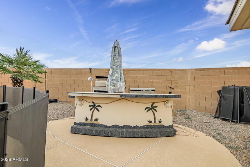 Backyard Kitchen Island