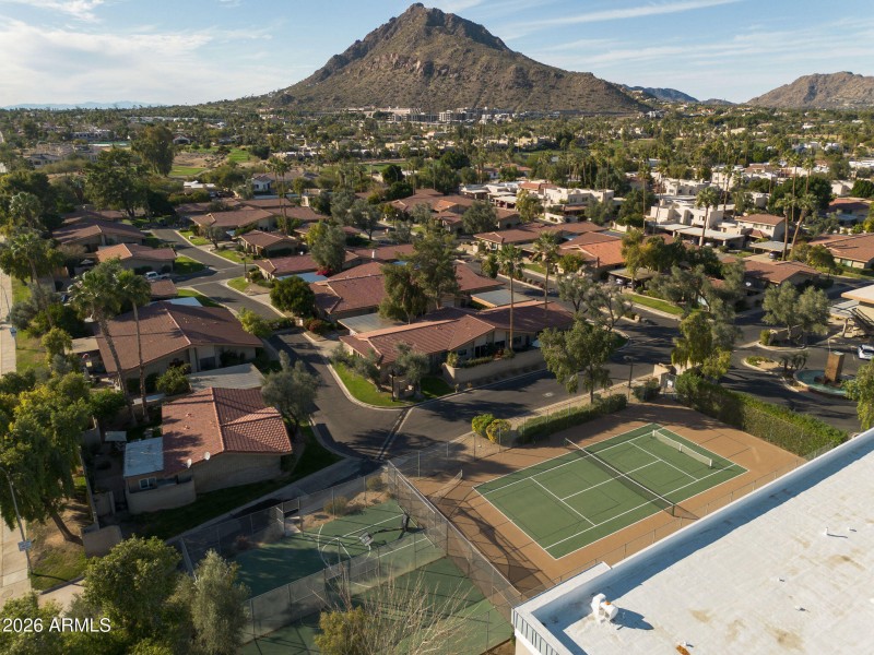 Sports Courts with Camelback Views