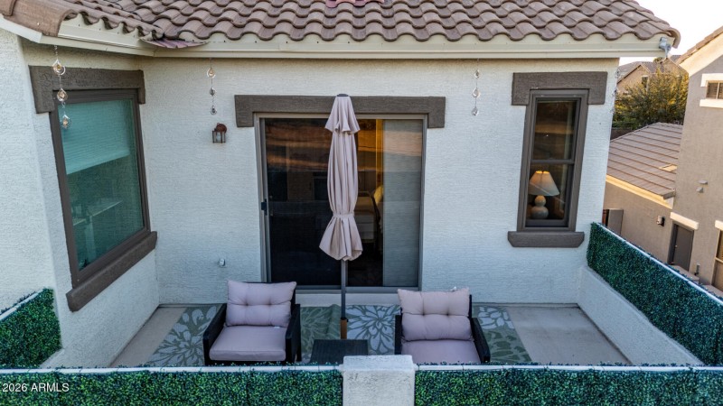 Balcany Patio off Master