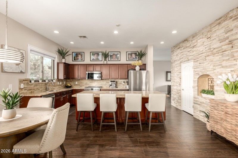 Stack Stone BackSplash